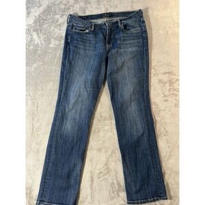Lucky Brand Jeans‎ Womens 12/31 A  Blue Tag Straight Sweet n Straight